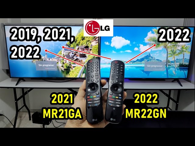 MR22GA/MR22GN Mando Magic Control para LG Smart TV Modelos 2022