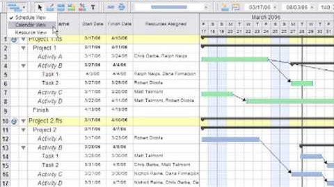 Project Management Software, FastTrack Schedule 9 Quick Tour
