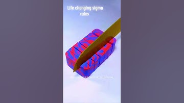 SIGMA RULE FOR LIFE💪AI Motivation + sigma rules + Satisfying ASMR #motivation #ytshorts #asmr #viral