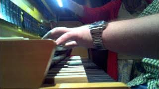 One-Winged Angel, solo church organ, during service