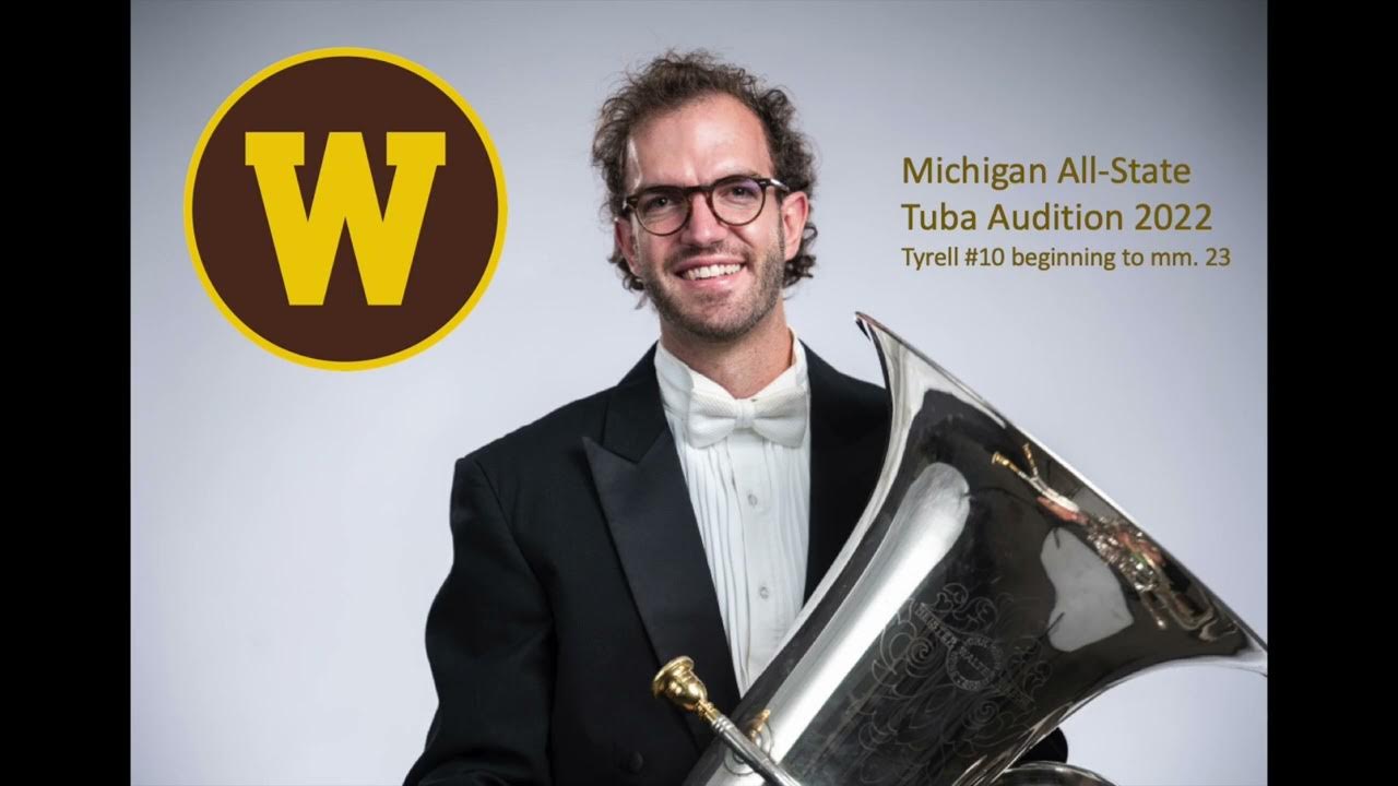 Michigan All State Tuba Audition 2022 YouTube
