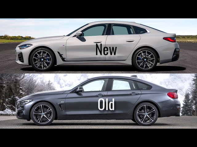 2022 BMW 4 Series Gran Coupe vs Old BMW 4 Series Gran Coupe 