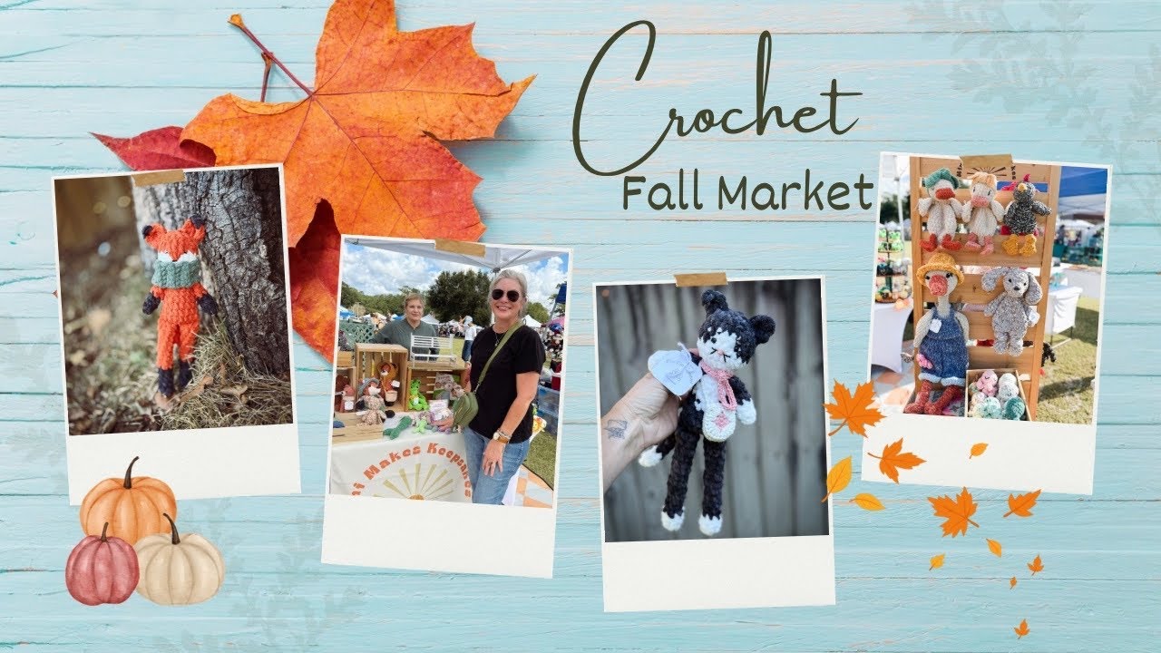 Осенний рынок вязания крючком | Подготовка к рынку
