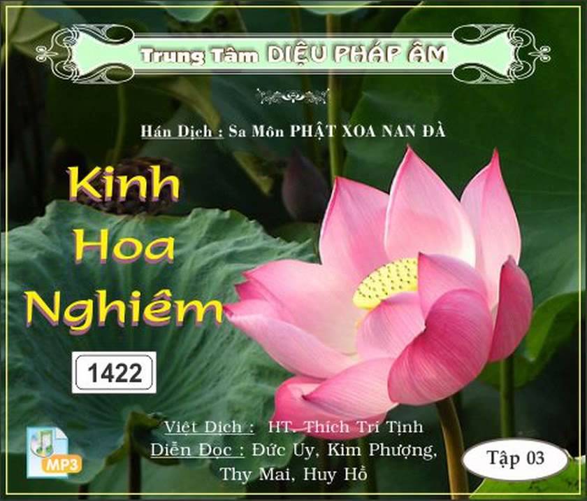 09_28 - Phẩm Chư Bồ Tát Trụ Xứ thứ ba mươi hai [Hán bộ quyển 45] - K.Hoa Nghiêm tập 3 