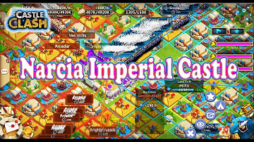 Castle Clash Narcia Imperial Castle Fight