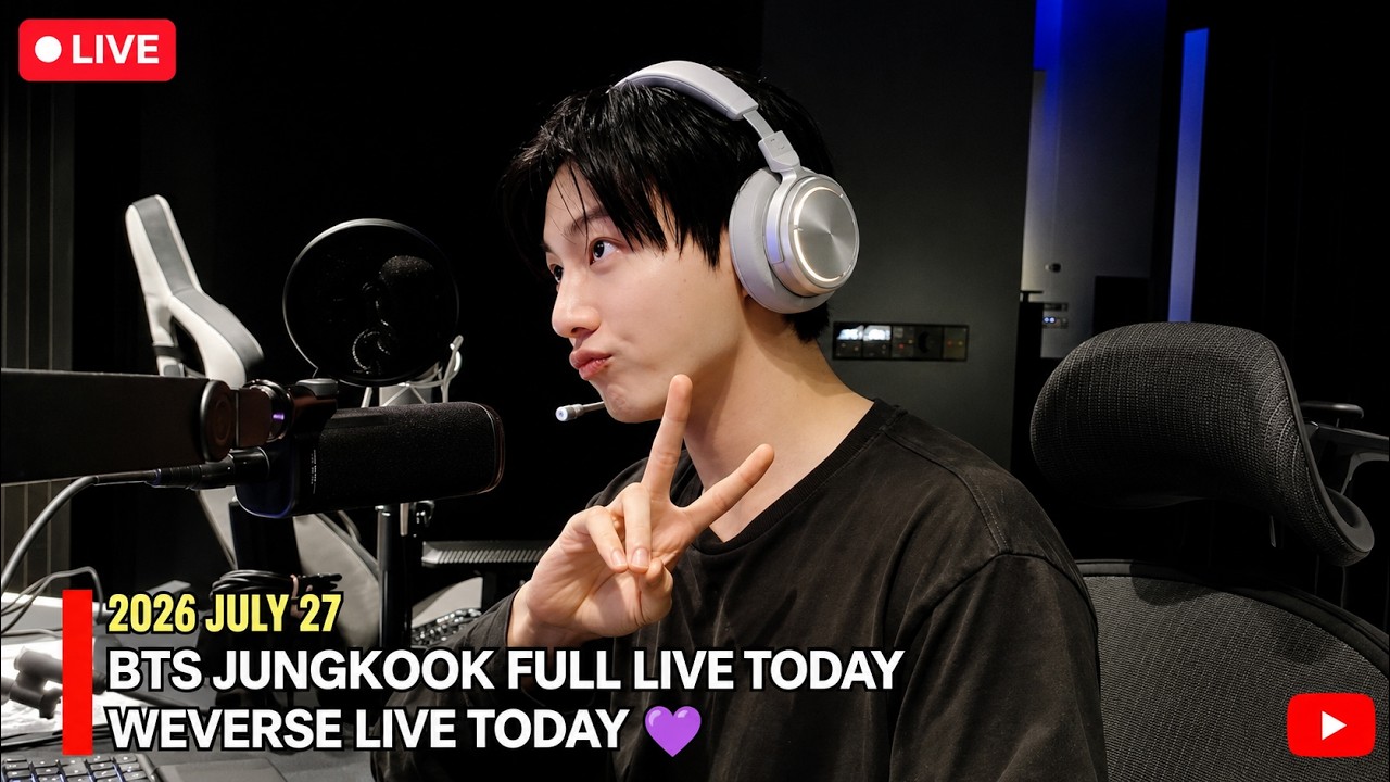 🔴 BTS JUNGKOOK LIVE FULL TODAY | MULTI SUB (July 27, 2026