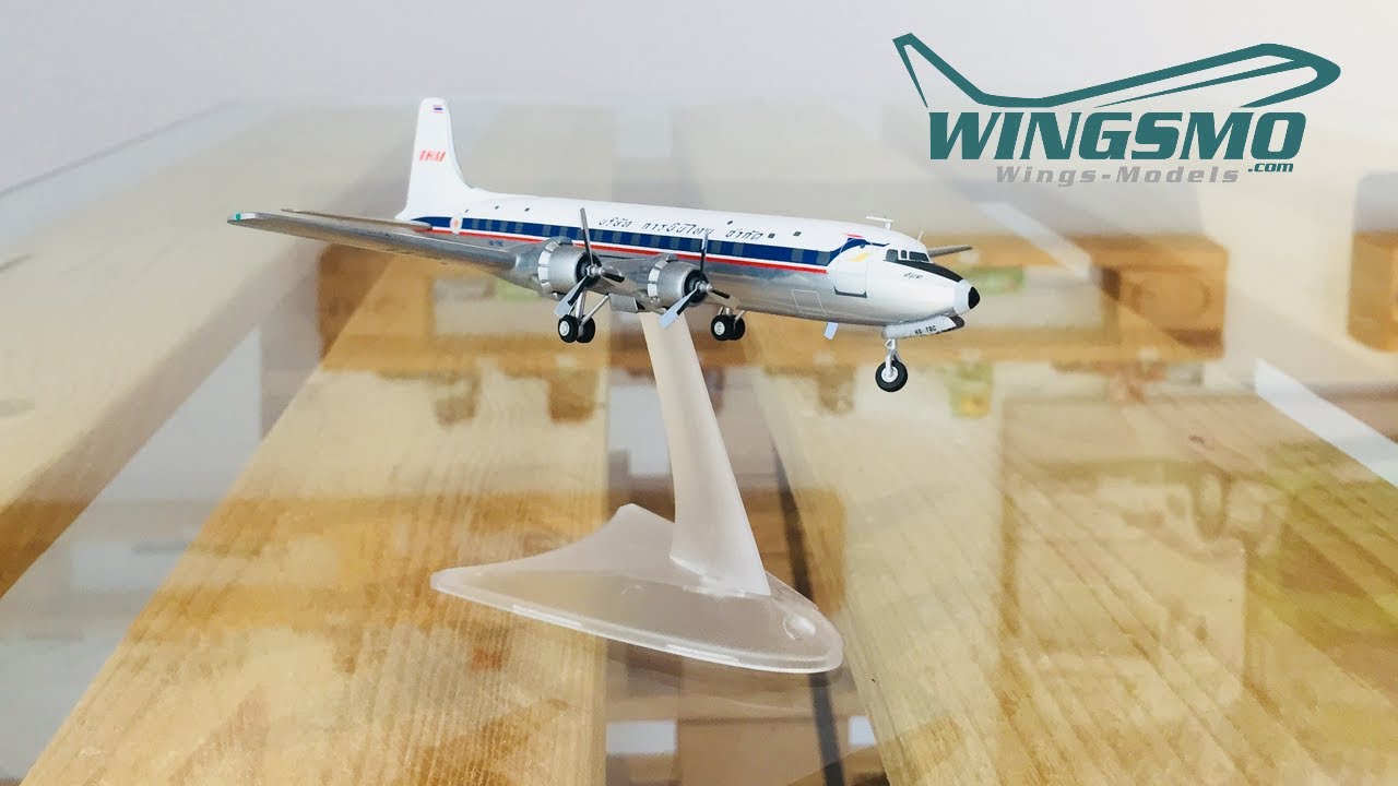 Herpa Wings Thai Airways International Douglas DC-6B 570893
