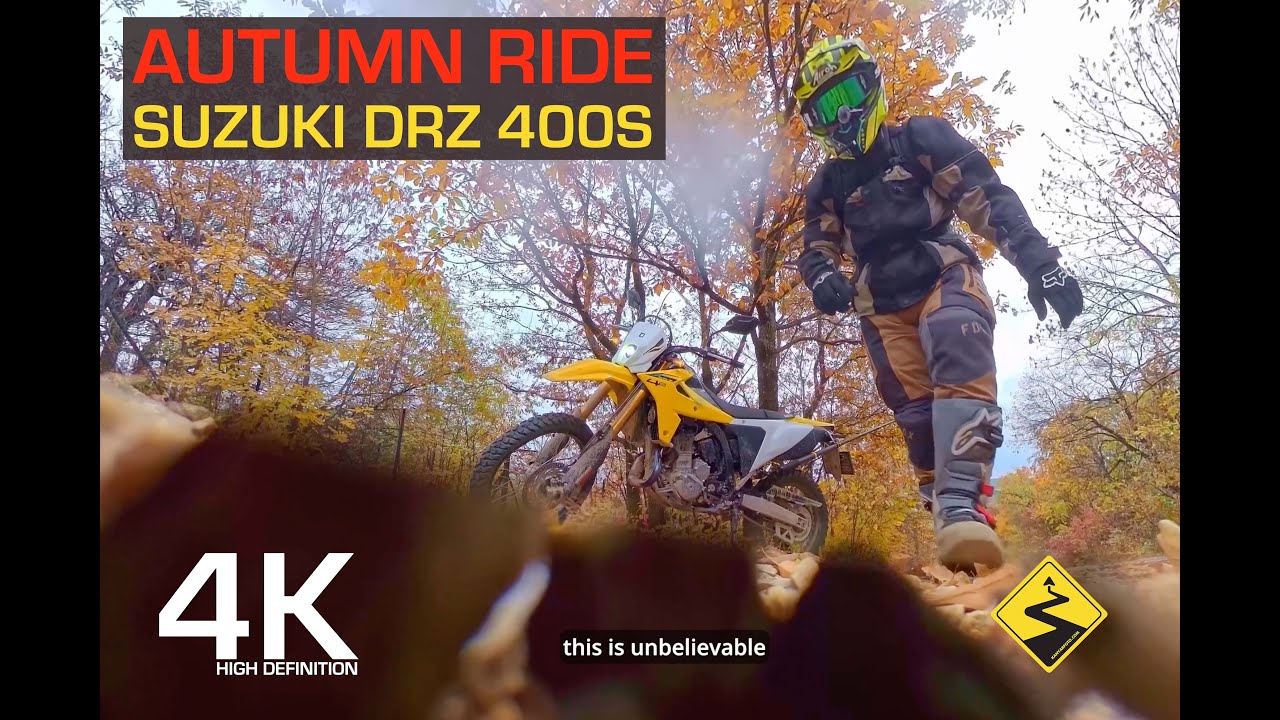 Первая поездка на Suzuki DRZ400S, и у меня возникли некоторые проблемы.