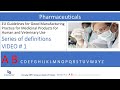 Eu gmp  annex 1  pharmaceutical definitions from eu gmp guidelines  pharma  ab