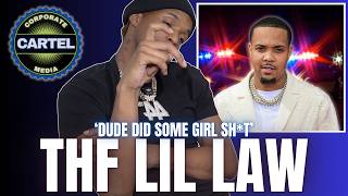 THF Lil Law On Outta Town GD throwing the rakes in GHerbo Face!