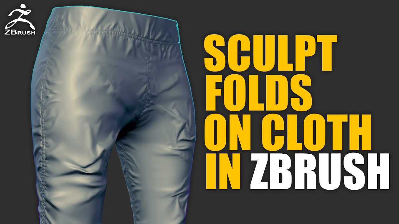 sculpting folds zbrush