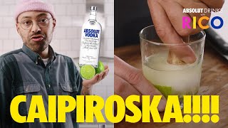 How To Make A Perfect Caipiroska | Absolut Drinks With Rico