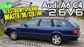 1997 Audi A6 2.6 V6 - Mała wycieczka. Sprawdzamy zużycie paliwa.