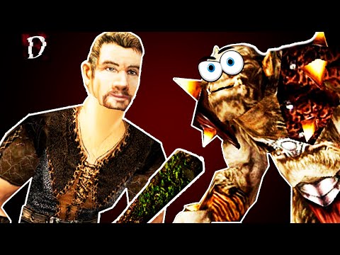 Видео: Убил ОРКА ПАЛКОЙ на НУЛЕВОМ УРОВНЕ! | Gothic 2 Ночь Ворона | DAMIANoNE