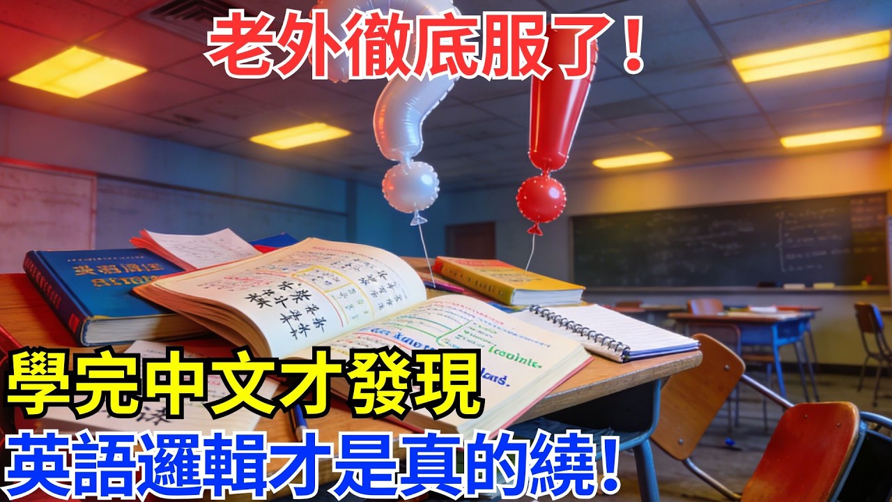 老外學中文集體破防：原來英語才是「反人類」邏輯？看完徹底服了#基建 #科技 #科普 #奇跡 #世界奇跡 #基建狂魔