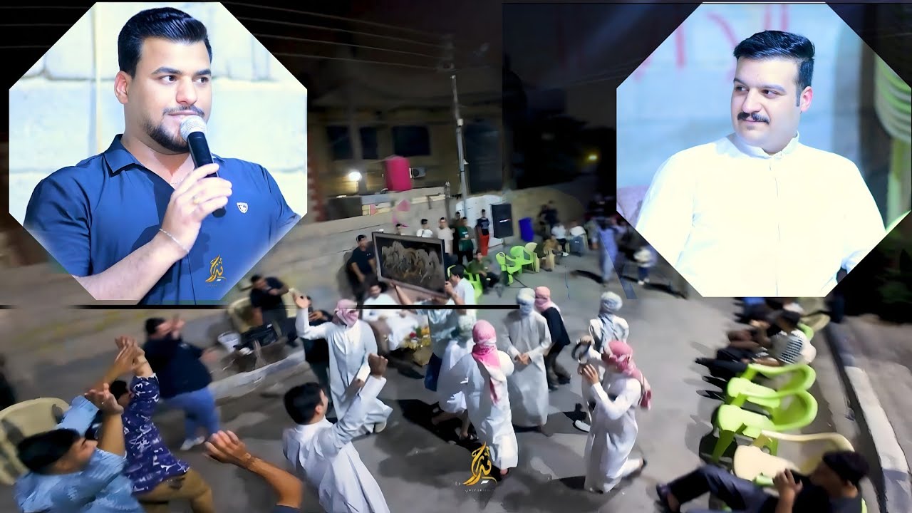 حنة الاخ علي المحمداوي مع المبدع كاظم البديري . تعالوا شوفوا سوو  اصدقاء العريس ..الف مبروك 