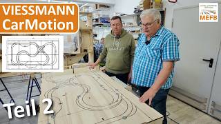 Grundmodul by Viessmann CarMotion Teil 2 / MEFB / Holzbausatz/ Modellbahn bauen / Modellauto