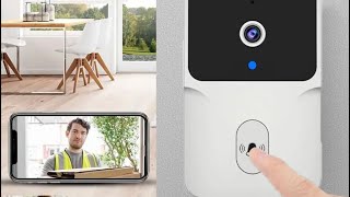 Campainha Câmera Wifi Sem Fio Inteligente Interfone Com Áudio – OCFAST