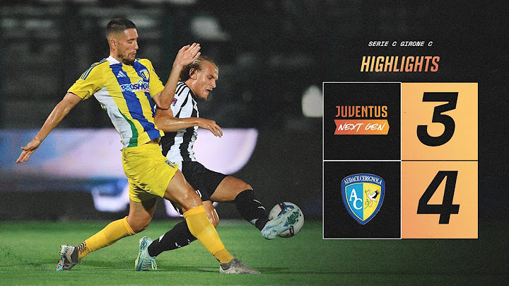 HIGHLIGHTS: JUVENTUS NEXT GEN 3-4 AUDACE CERIGNOLA | SERIE C