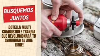 BUSQUEMOS JUNTOS: ¡Botella Multi Combustible Trangia que Revolucionará tu Seguridad al Aire Libre!