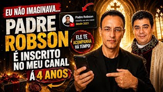 NUNCA IMAGINEI ISSO! PADRE ROBSON ME DEU UM GRANDE PRESENTE 