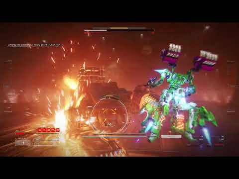 Armored Core VI - Smart Cleaner Boss Battle Gameplay Walkthrough