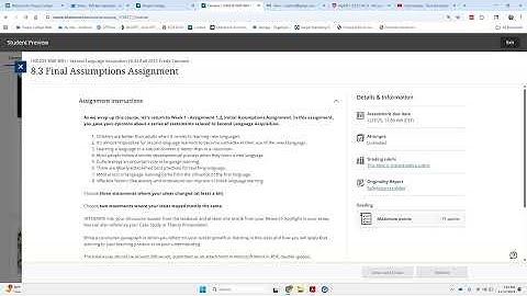 LNG 235 Final Assumptions Explanation