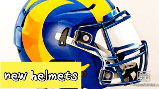 Rams new helmets for 2020? They look Awesome!
