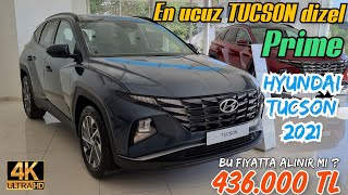 Yeni Hyundai TUCSON 2021 Prime 1.6 CRDI 4X2 DCT Dizel, bayi inceleme, iç-dış tasarım detayları