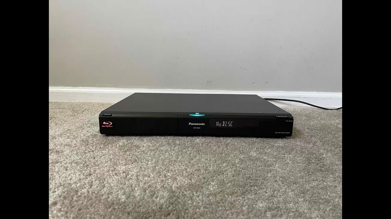 Panasonic DMP-BD30 Single Blu-Ray DVD Compact Disc CD Player - YouTube