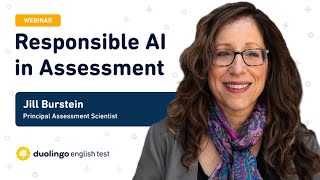 Webinar: Responsible AI in assessment
