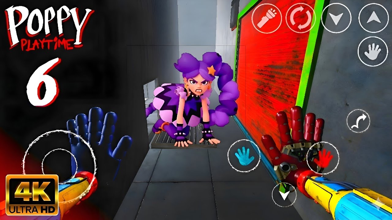 Poppy6 Poppy Playtime Chapter 6 Mobile Update Version FanMade 4k Full Game ...