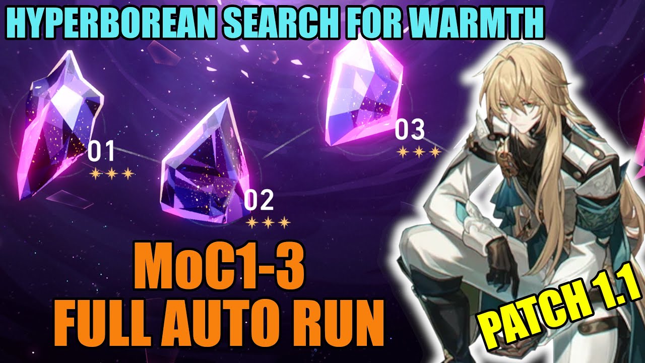 Memory of Chaos 1-3 FULL AUTO Full Stars | Patch 1.1