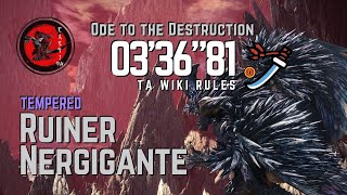 「MHW:IB PC」GM★6 Ode To The Destruction TA wiki rules| LS | 03'36"81 |