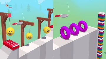 Slice it all! Very satisfying and relaxing ASMR slicing game (Levels 32-35)