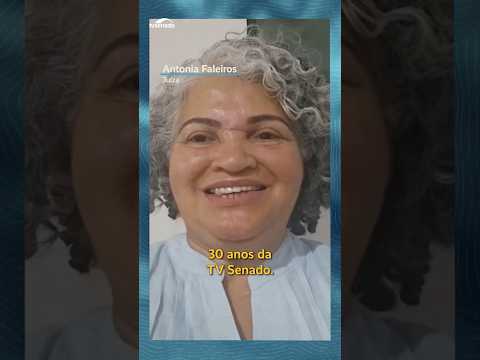 Juíza Antonia Faleiros destaca o papel da TV Senado, que completa 30 anos  #Shorts