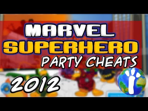 Club Penguin: Marvel Superhero Takeover Party 2012 Cheats - 동영상