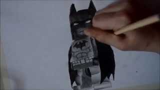 Drawing Lego Batman