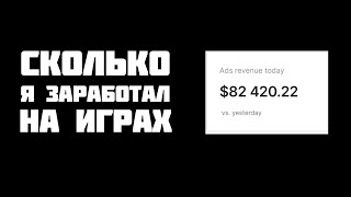 Сколько я ЗАРАБОТАЛ в 15 ЛЕТ на своих ИГРАХ сделанные на UNITY 😱😱😱