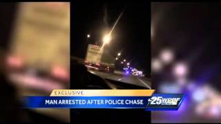 Man arrested in connection to I-95 police chase