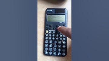 Casio fx-991 CW Calculator QR Scan Check...
