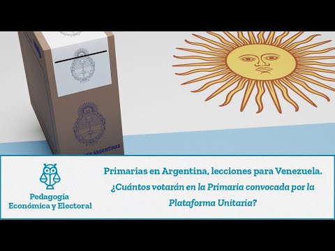 Primarias en Argentina, lecciones para Venezuela: ¿Cuántos votarán en la Primaria de la PU?