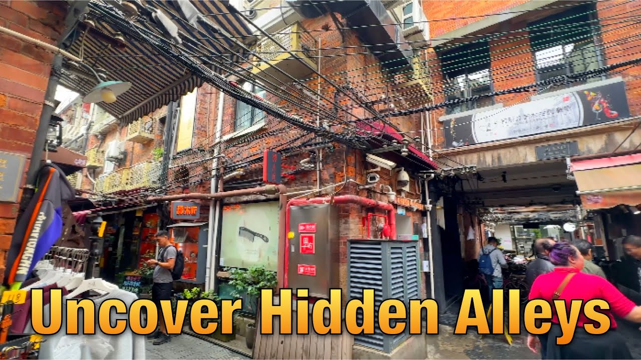 Hidden Gems of Shanghai: Exploring Tianzi Fang's Artistic Enclave!