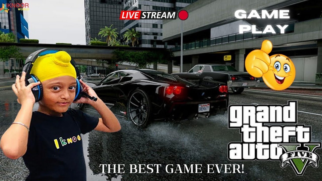 #GTA5 Live on #PS4 with Iknoor World- #2023