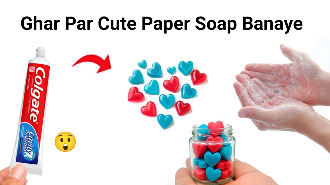 DIY Homemade Paper Soap😍🥰/how to make paper soap at home/paper soap making/homemade paper soap