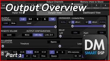 Output Overview Part 1 - DM Smart App