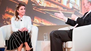 Google Zeitgeist - جوجل زايتغايست
الملكة رانيا العبدالله تتحدث خلال منتدى جوجل زايتغايست
هارتفوردشير، المملكة المتحدة/ 8 أيار 2017
Queen Rania Al Abdullah speaks at Google Zeitgeist
Hertfordshire, UK/ May 8, 2017 Google Zeitgeist - جوجل زايتغايست