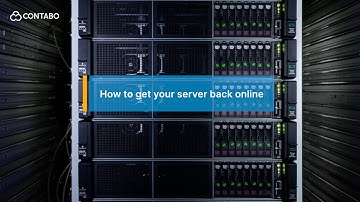How to get your server back online I Step-by-Step tutorial