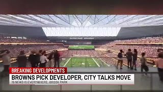Browns announce development partner, release new renderings for Brook Park stadium