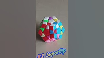 All patterns in megaminx cube (3x3) #shorts#